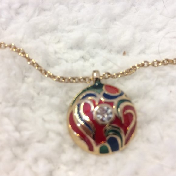 AVON MultiColor Jump For Joy Necklace Earring Set - Picture 4 of 5